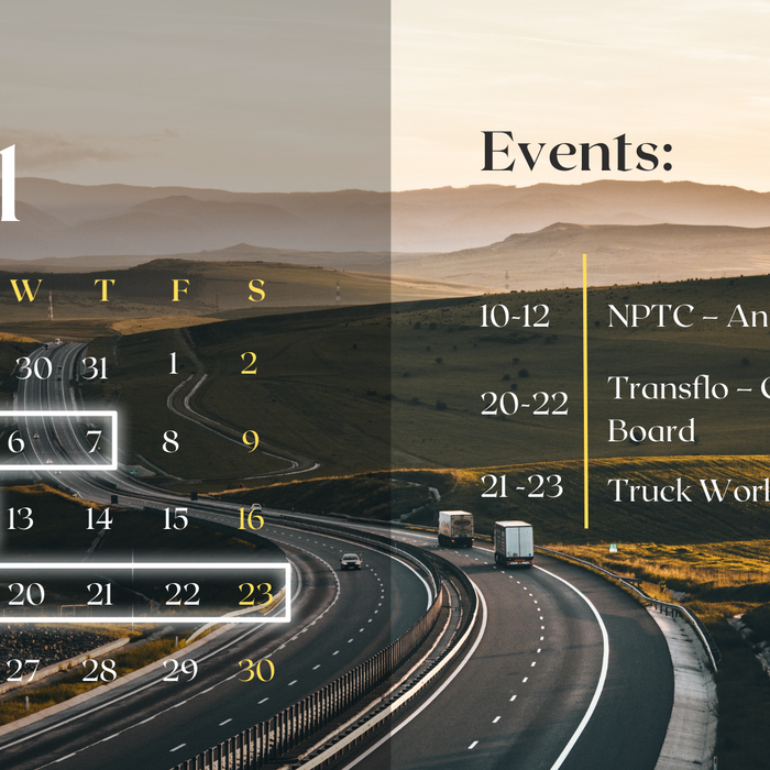 UPCOMING TRUCKING EVENTS APRIL 2022