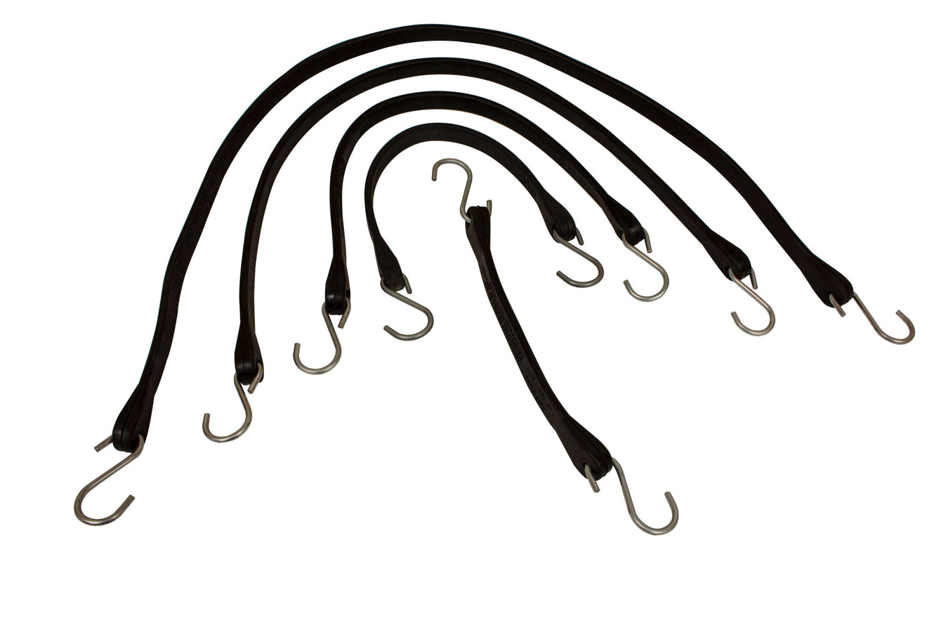 Cargo Bungee Straps w/ Crimped "S" Hook