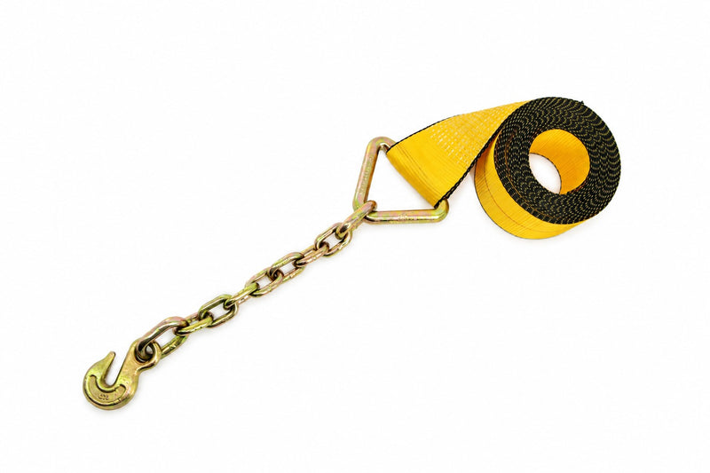 4” x 30’ Winch Strap w/Chain