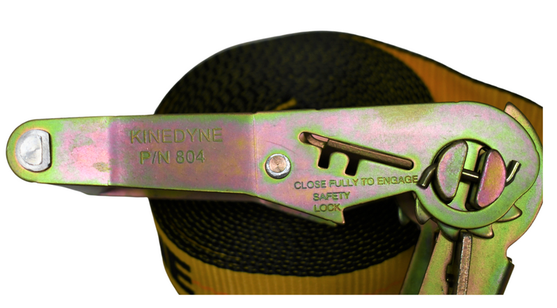 2” x 30’ Ratchet Strap w Chain Anchor - Kinedyne