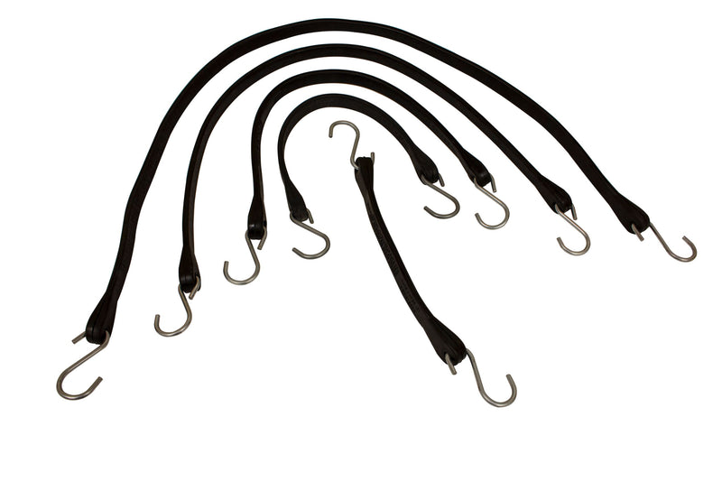 41” Tarp Bungee Strap with Crimped Hooks