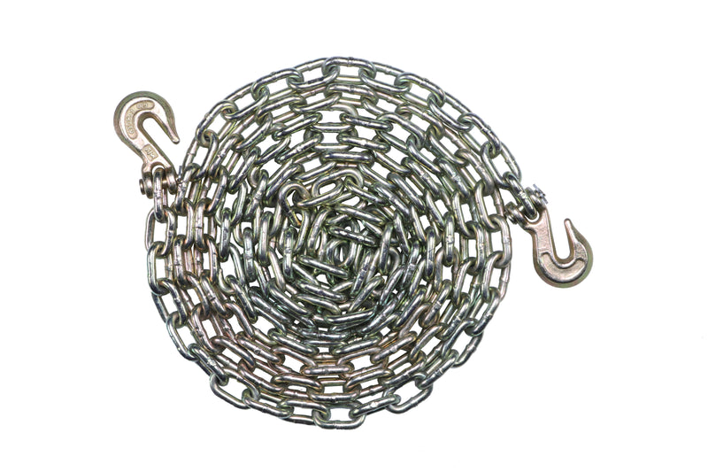 1/2'' x 16' G70 Chain with Grab Hooks