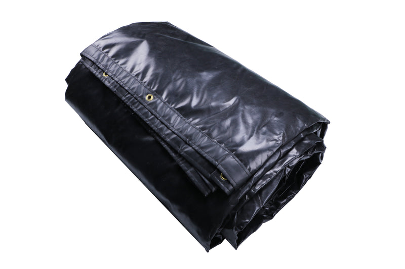 24' x 27' 15 oz Vinyl Lumber Tarp with 8’ Flap