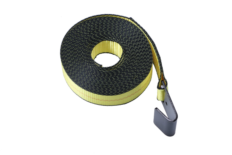 4'' x 40' Winch Strap with Flat Hook